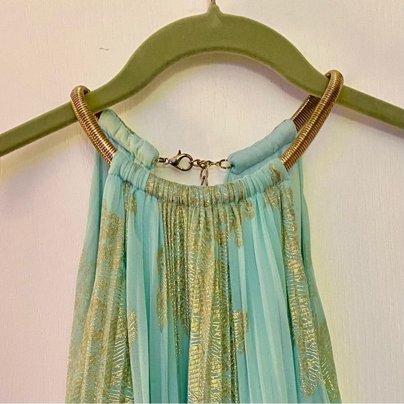 Xscape Halter Dress - Picture 2 of 6